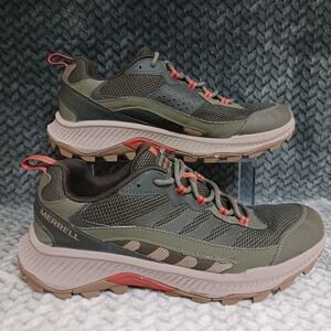 Merrell Speed Strike 2 Men's Hiking Sneakers Olive Shoes J037851 Size 9.5